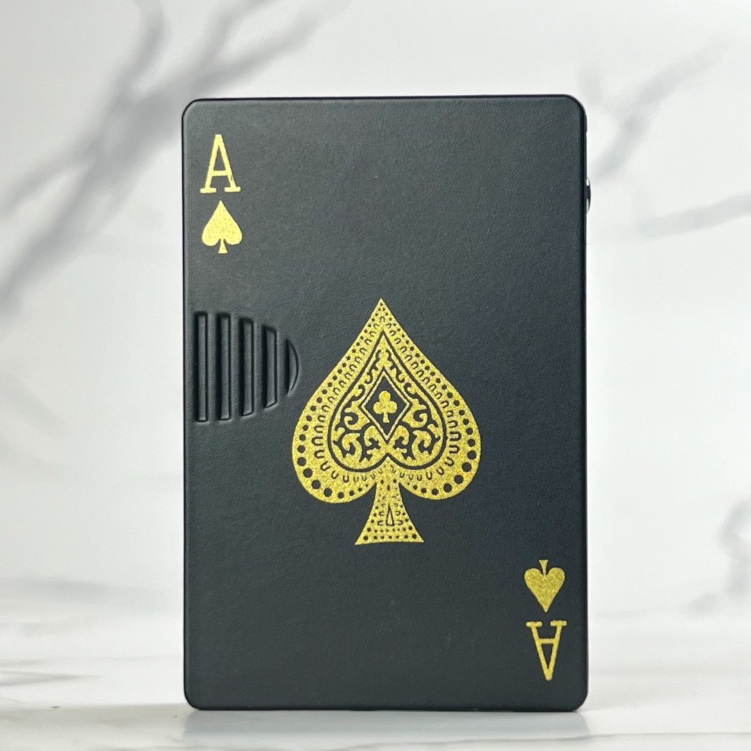 Ace Torch Lighter | Refillable Butane Poker Card Torch Lighter