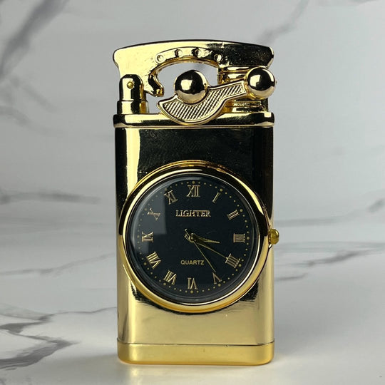 LEVER CLOCK LIGHTER Black